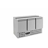 Combisteel Refrigerated saladette 3 doors 87x137x70 cm (HxBxD)