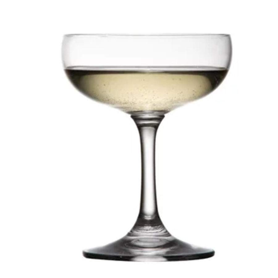Kristall-Sektgläser, 18 cl (6 Stück)