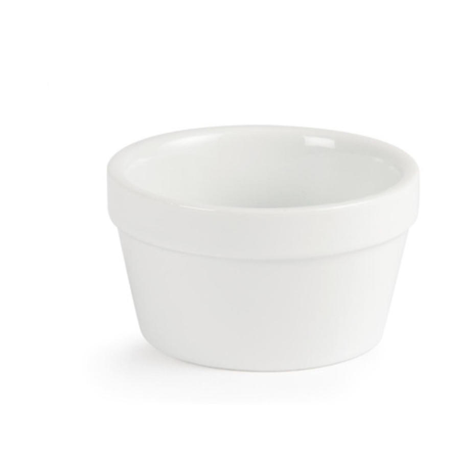 Bol rond en porcelaine blanche 8cmØ | 6 pièces
