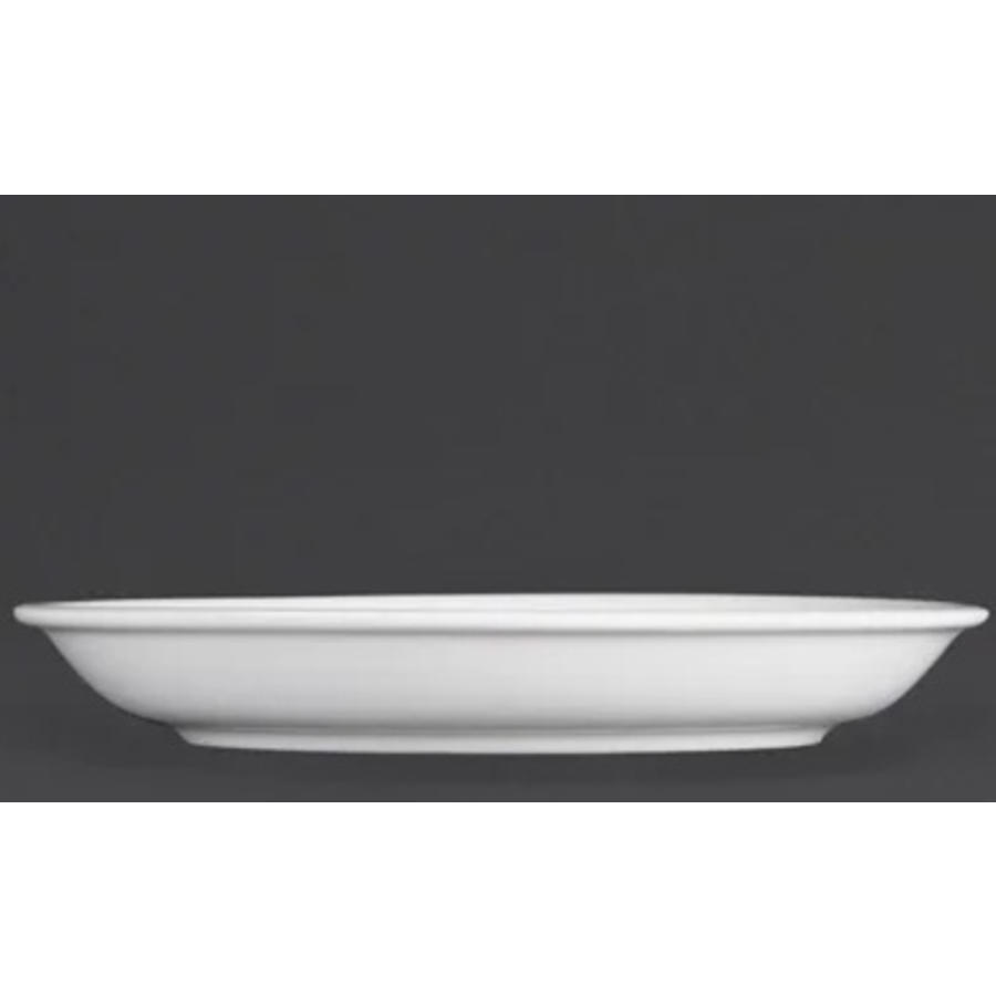 Soucoupe à cappuccino en porcelaine TBV KHN81946 (12 pièces)