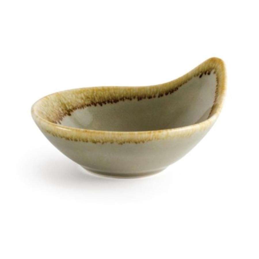 Kiln-Dip-Schalen | Moosgrün | 7cl | 12 Stück