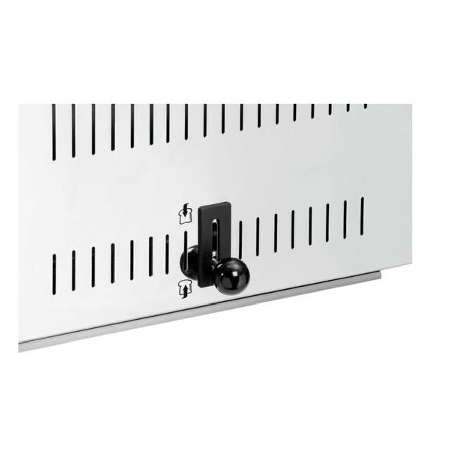 Grille-pain en acier inoxydable | 6 emplacements