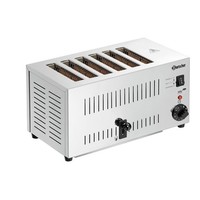 Grille-pain en acier inoxydable | 6 emplacements
