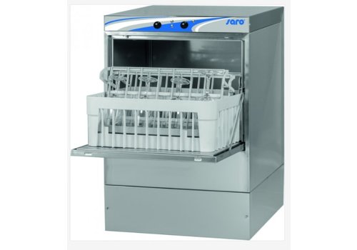  Saro Lave-vaisselle en acier inoxydable pour l'hôtellerie | 2,8 kW 