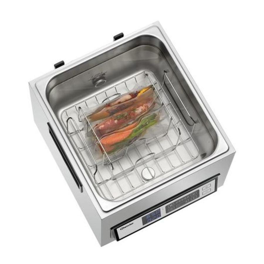 Cuiseur sous-vide en acier inoxydable | 16 litres