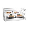 Bartscher Vitrine chauffante en acier inoxydable | 230 V