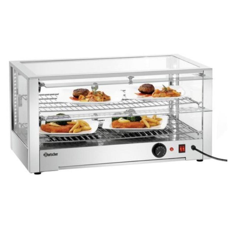 Stainless steel warming display case | 230V