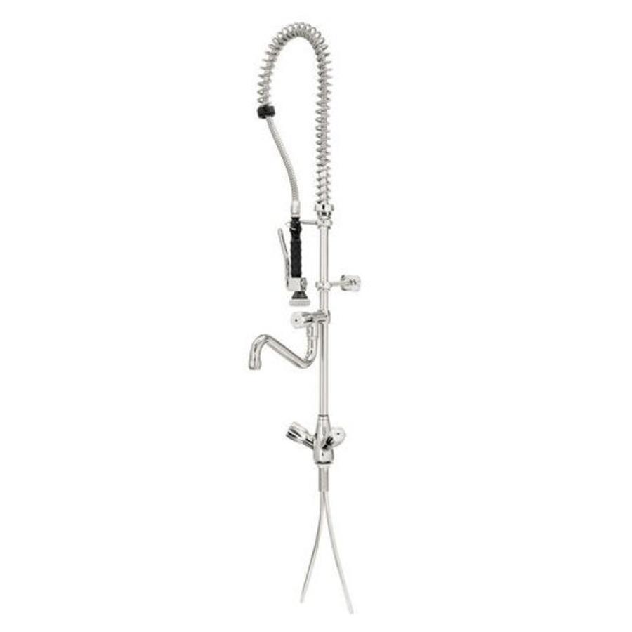 Pre-rinse shower with double handle 26L