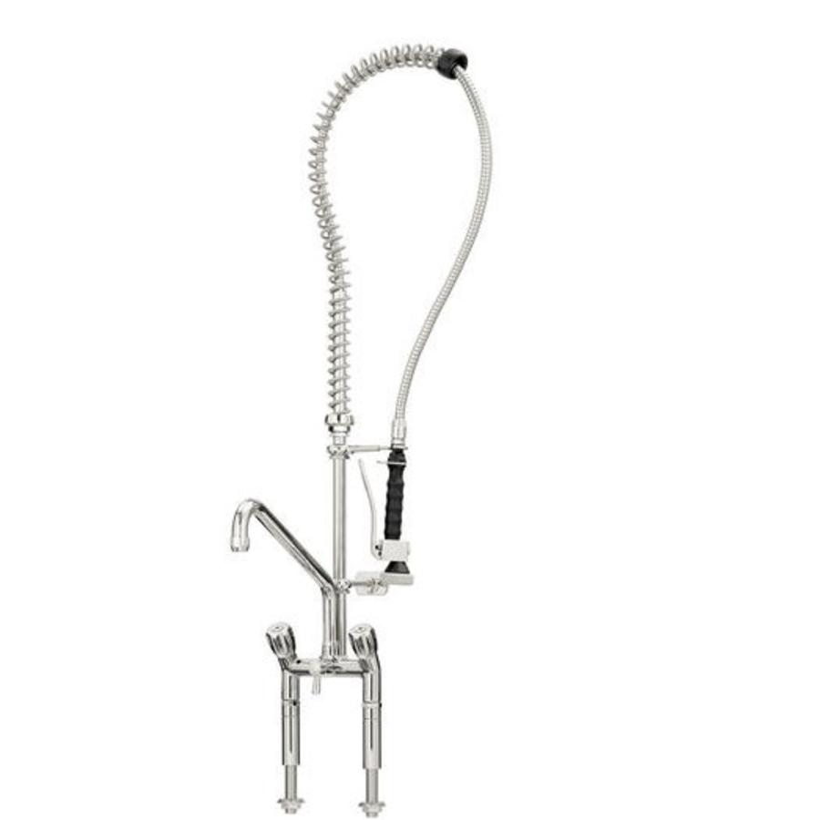 Douche de pré-rinçage à double poignée 40L