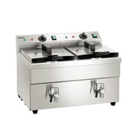 Induction fryer 2x8L