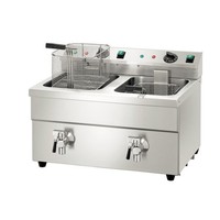Induktionsfritteuse 2x8L