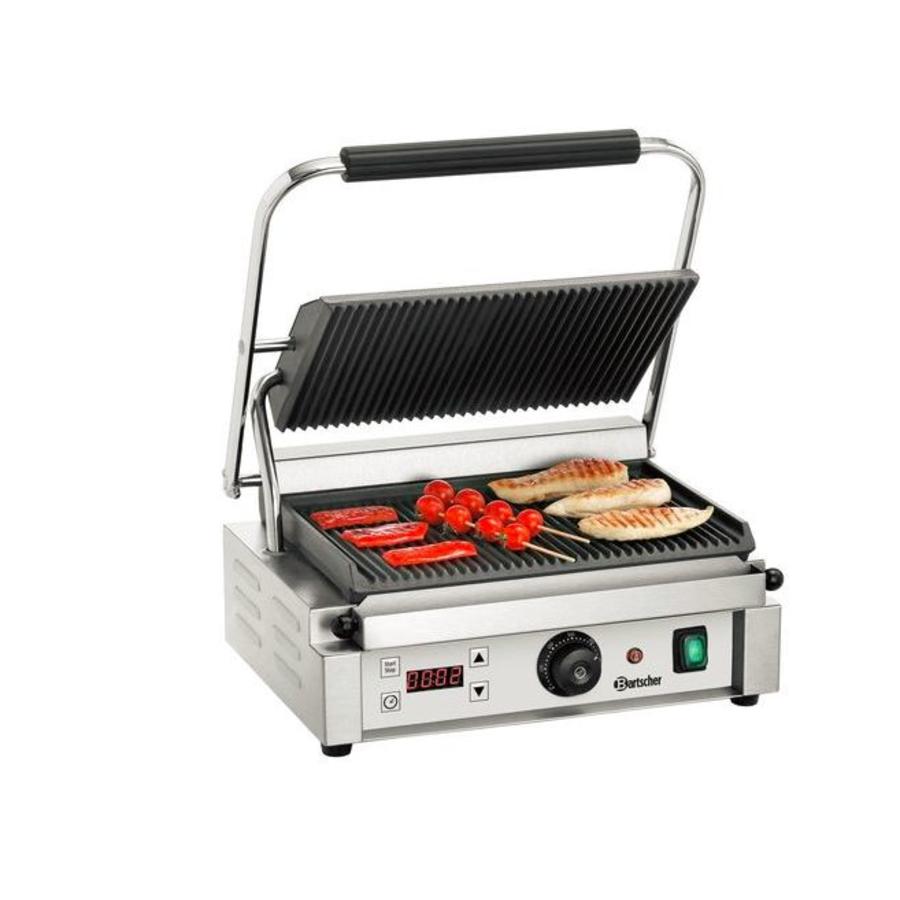 Contact grill stainless steel