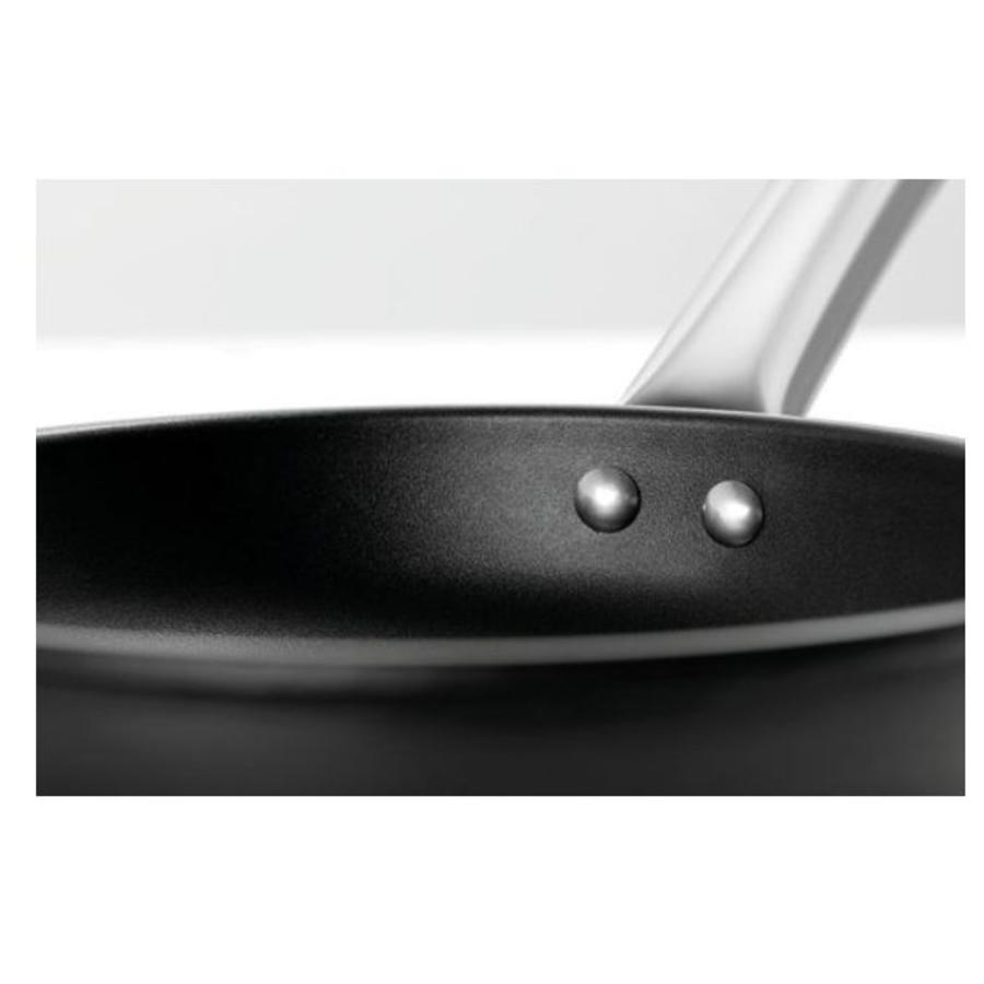 Poêle antiadhésive | acier inoxydable | 24 cm