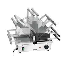Gaufrier Flip en acier inoxydable | gaufre de Bruxelles
