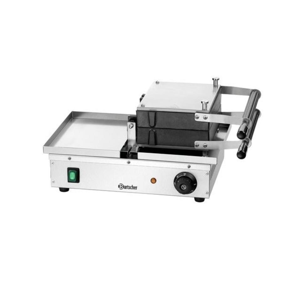 Gaufrier Flip en acier inoxydable | gaufre de Bruxelles