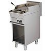 Combisteel Lavasteengrill Gas met open onderbouw 40x70x90 cm