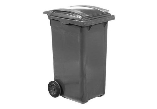  HorecaTraders Waste container on wheels - 240 L | 6 colors 