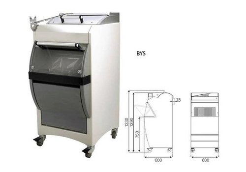  HorecaTraders Machine à trancher le pain en libre-service | Automatique | 550 W 