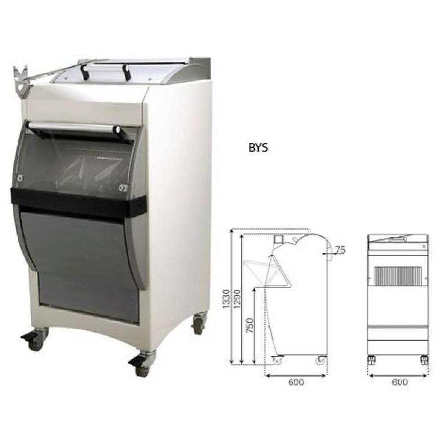 Machine à trancher le pain en libre-service | Automatique | 550 W