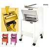 HorecaTraders Brotschneidemaschine | Weiß | Automatisch | Brot über Topside | 550 W
