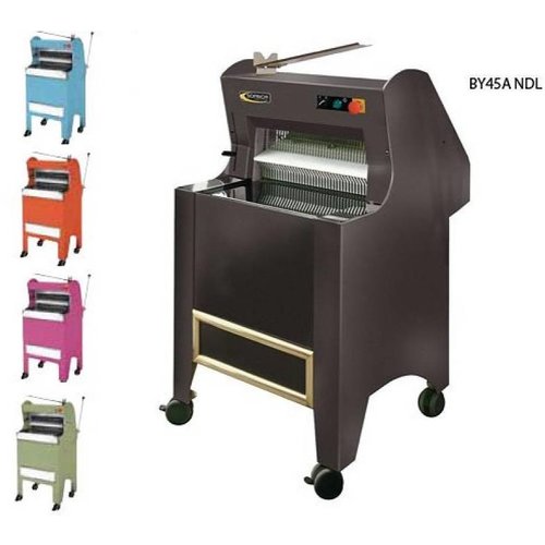  HorecaTraders Bread Slicer | Black | Automatic | Bread from Back | 550W 
