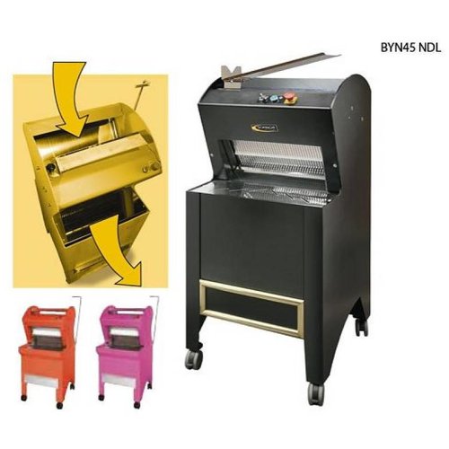  HorecaTraders Brotschneidemaschine | Schwarz | Automatisch | Brot über Topside | 550 W 