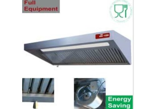  HorecaTraders Hotte aspirante complète 4 tailles 