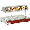 HorecaTraders Vitrine sandwich avec caisson lumineux