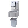 HorecaTraders Lavabo d'accueil + distributeur de papier et de savon | Plastique