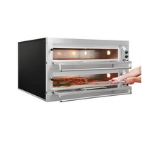 Four à pizza professionnel de grande taille 24 000 watts | 18 pizzas