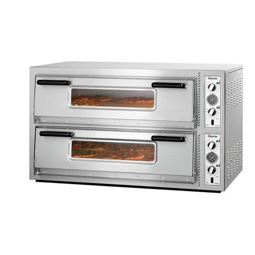  Bartscher Four à pizza traiteur en fer blanc 12000 watts | 12 pizzas 