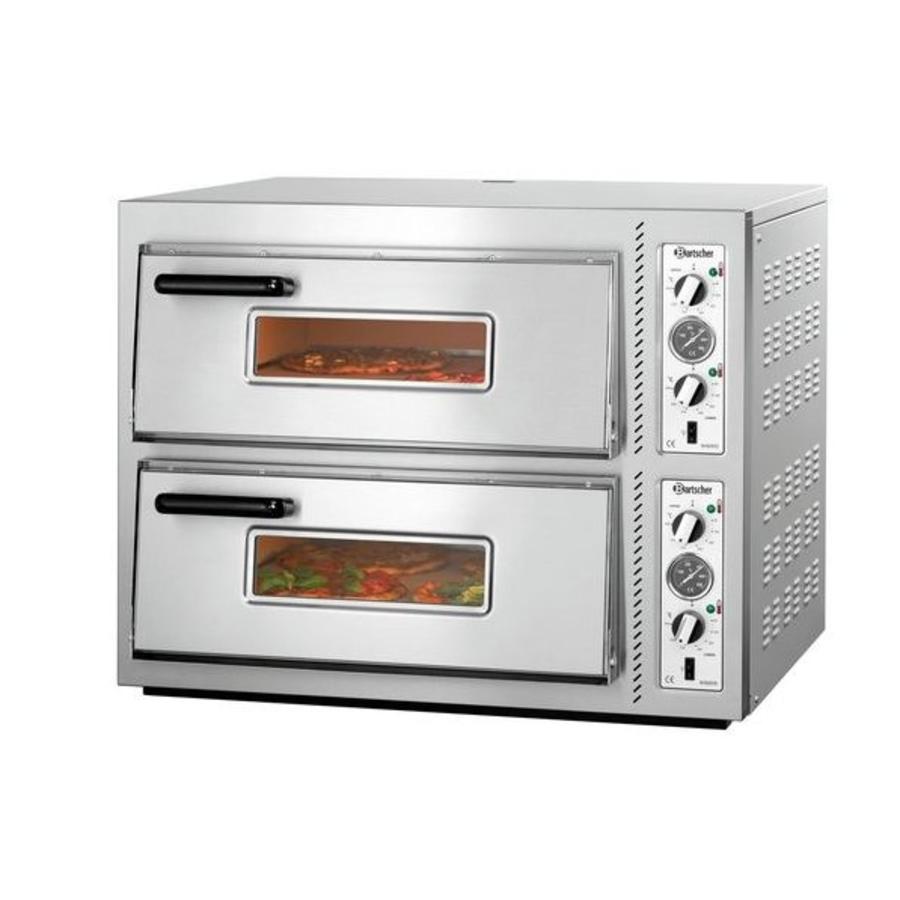 Professional Double Pizza Oven 10000 Watt | 8 Pizzas