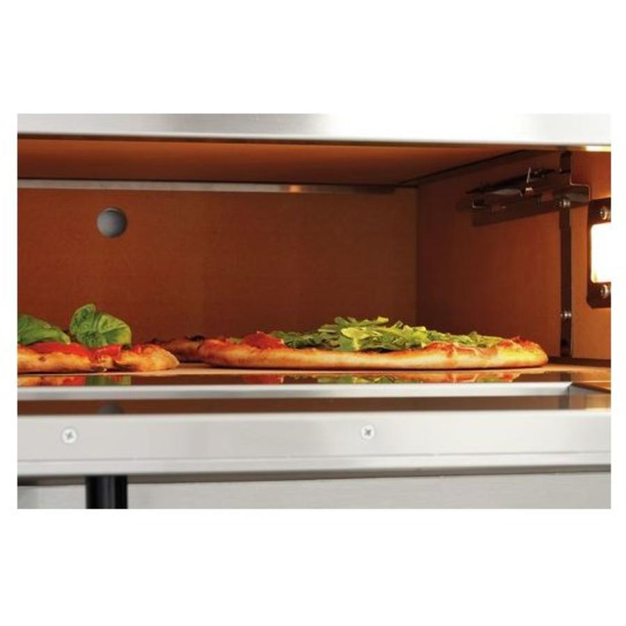 Four à pizza double professionnel 10 000 watts | 8 pizzas