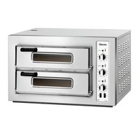 Pizza oven 2 chambers 6000 Watt | 8 Pizzas