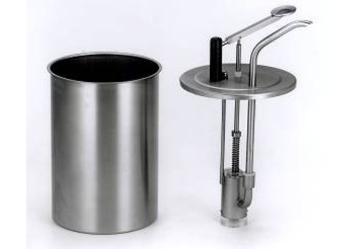  Bereila Distributeur de sauce professionnel en acier inoxydable | 3 litres 