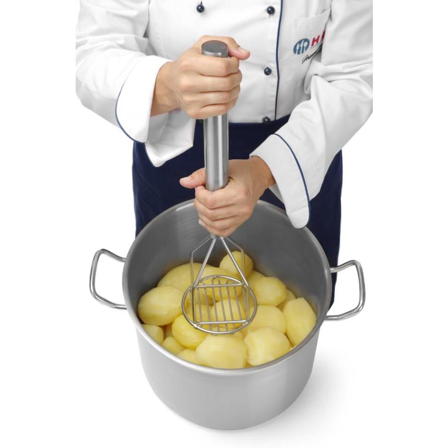 Kartoffelstampfer aus Edelstahl | Kreis