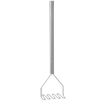Stainless steel potato masher
