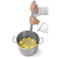 Stainless steel masher