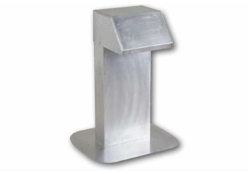  HorecaTraders Conduit de toit | Aluminium | 30x20x90 cm | 1 sortie 