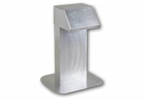  HorecaTraders Dakdoorvoer | Aluminium | 30x20x90 cm | 1 uitgang 