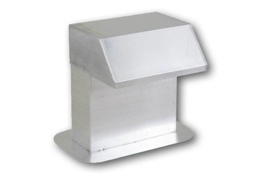  HorecaTraders Dakdoorvoer | Aluminium |50x20 cm | 1 doorgang 