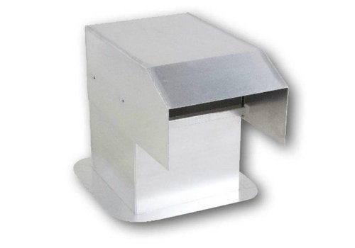  HorecaTraders Conduit de toit | Aluminium | 40x40 cm | 1 passage 