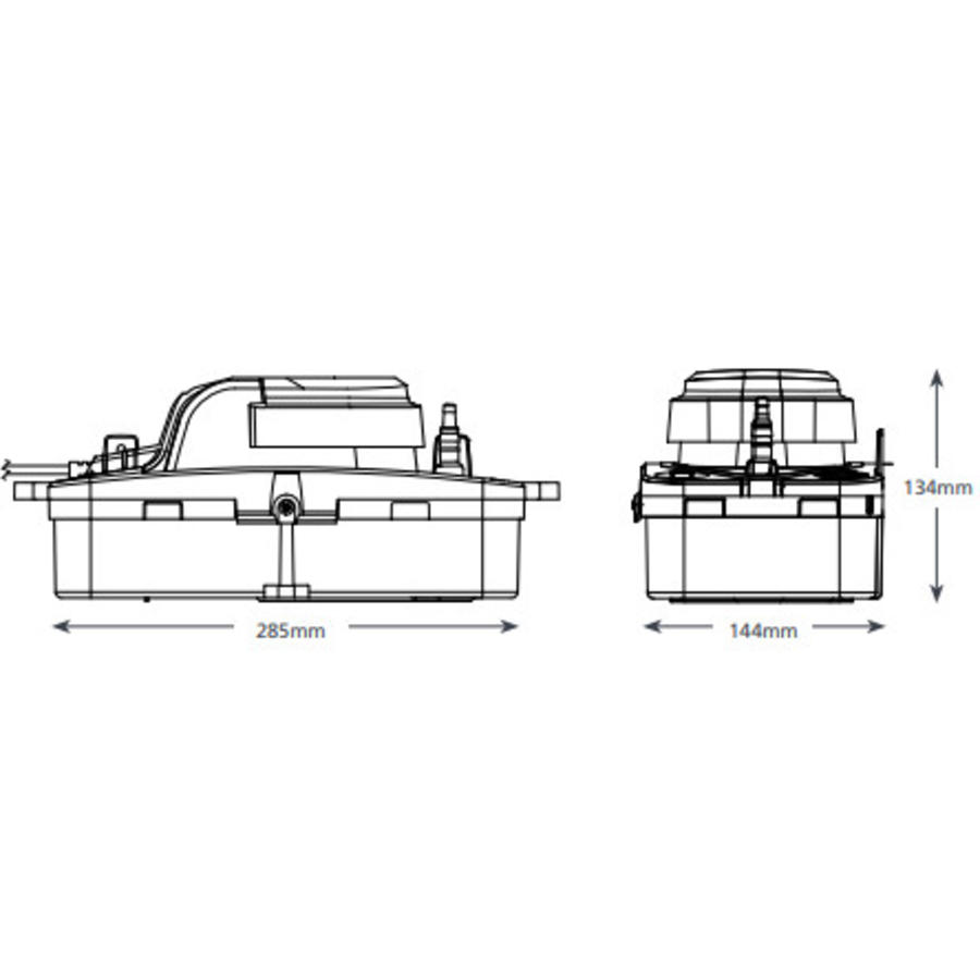 Condensate drain pump