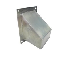 Mauerdurchführung | Aluminium | 10x10 cm