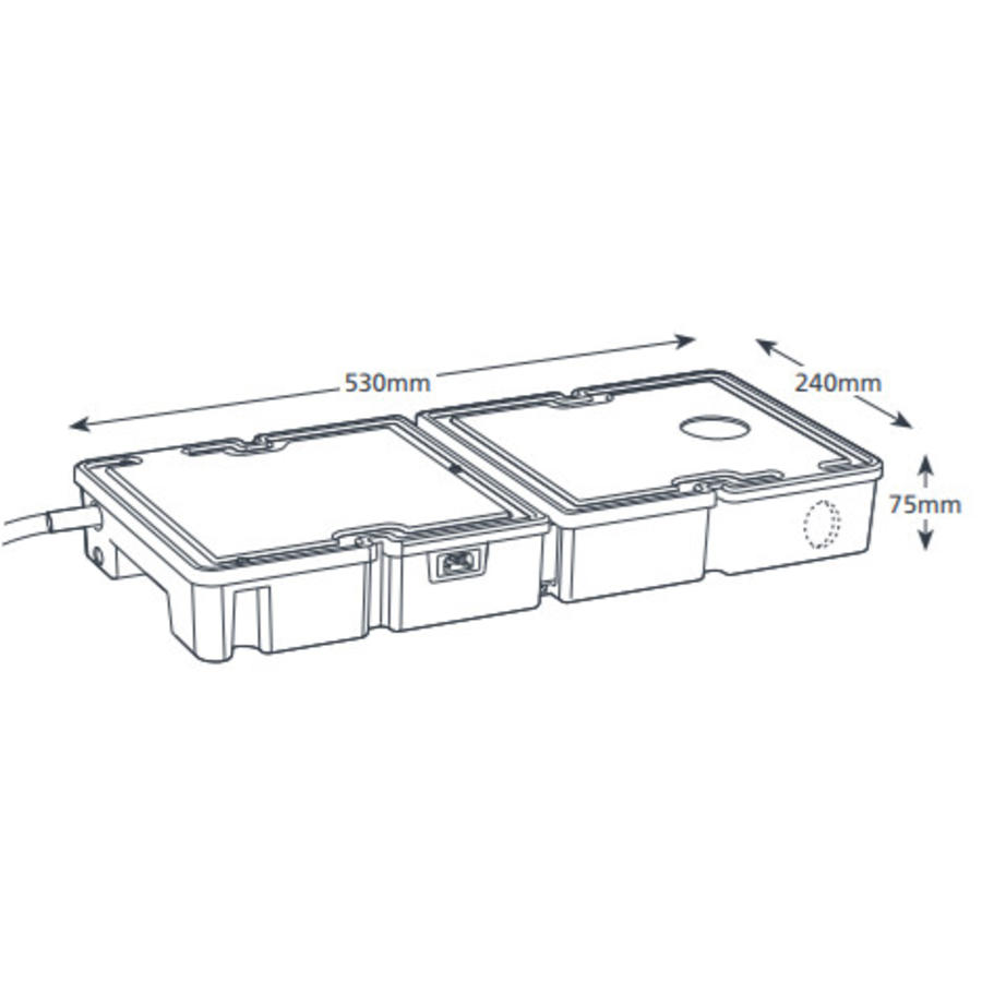 refrigeration unit condensate drain pump