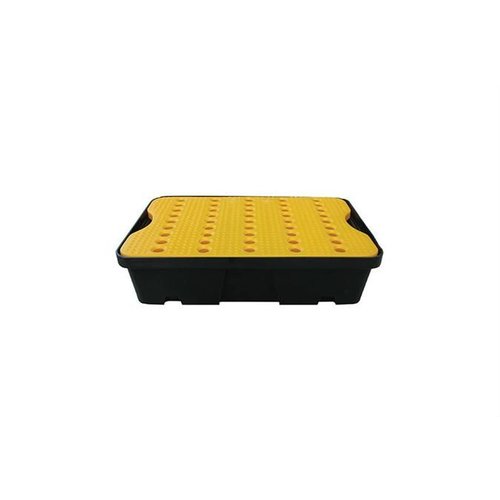  HorecaTraders Drip tray 600x400 mm - 20L - Including yellow grid 