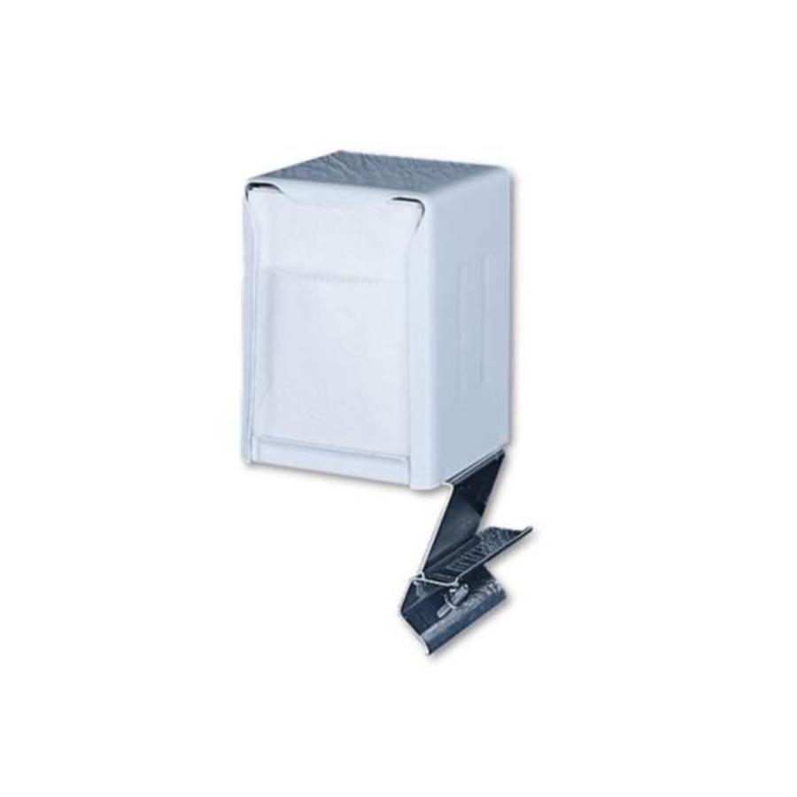 Napkin dispenser for butcher's counter