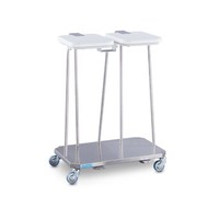 Laundry and Waste Bag Holder | With Pedal and Lid | 3 Types