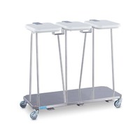Wäsche- und Abfallsackhalter | Mit Pedal und Deckel | 3 Typen