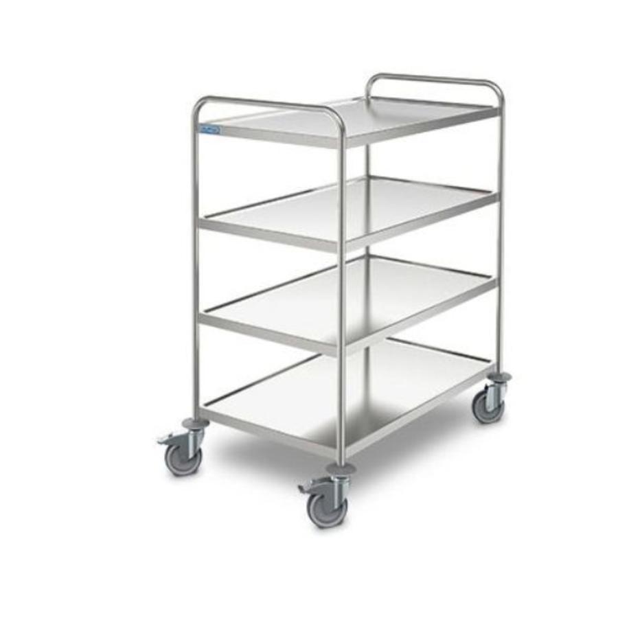 Serving trolley Ergo | 4 blades